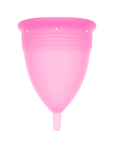 COPPA MENSTRUALE TAGLIA S COLORE ROSA SILICONE FDA