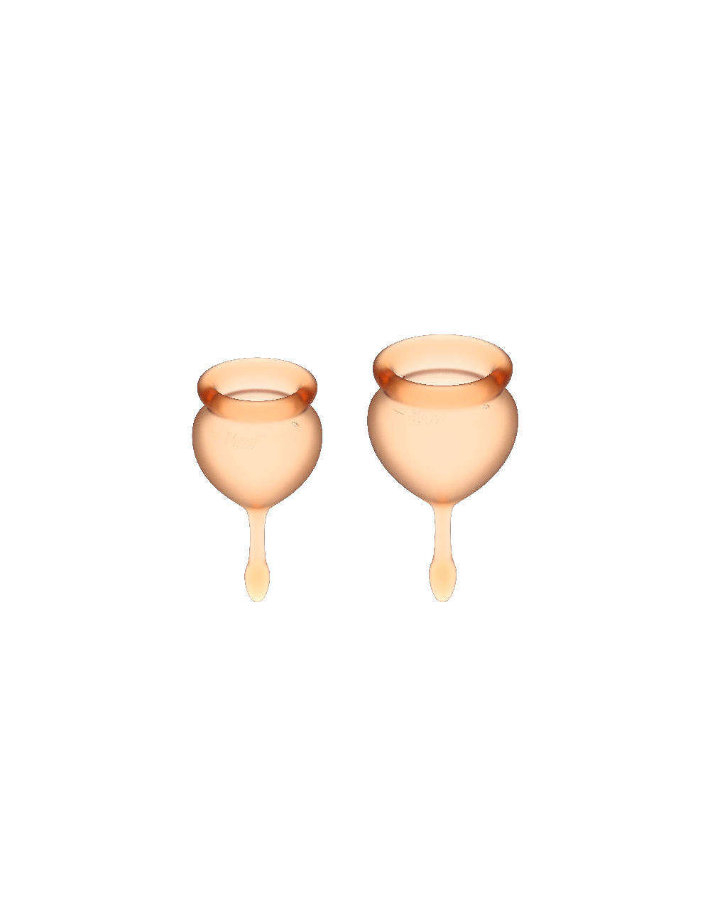 TAZZA MENSTRUALE FEEL GOOD SATISFYER ARANCIO 15 + 20ML TAZZA MENSTRUALE FEEL GOOD SATISFYER ARANCIO 15 + 20ML