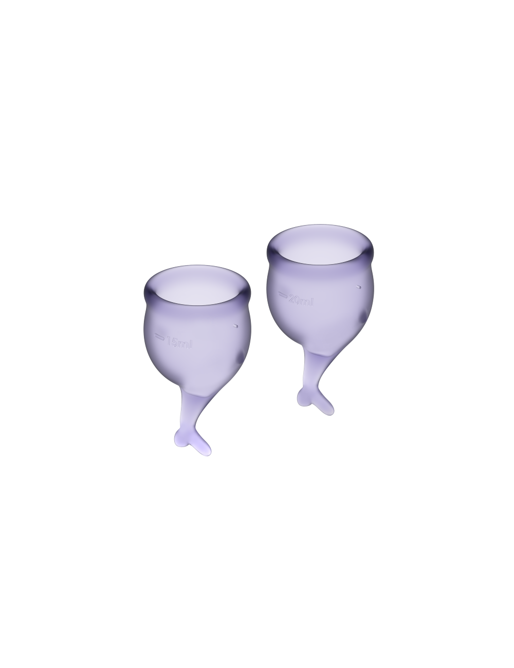 COPPA MENSTRUALE SODDISFATTI FEEL SECURE VIOLA 15 + 20ML COPPA MENSTRUALE SODDISFATTI FEEL SECURE VIOLA 15 + 20ML