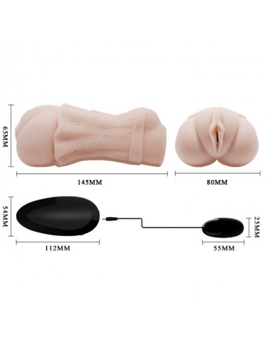 CRAZY BULL - VAGINA PER PELLE D'ACQUA MASTURBADOR CON BULLET VIBRANTE 2
