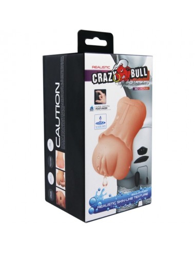 CRAZY BULL - VAGINA PER PELLE D'ACQUA MASTURBADOR CON BULLET VIBRANTE 2