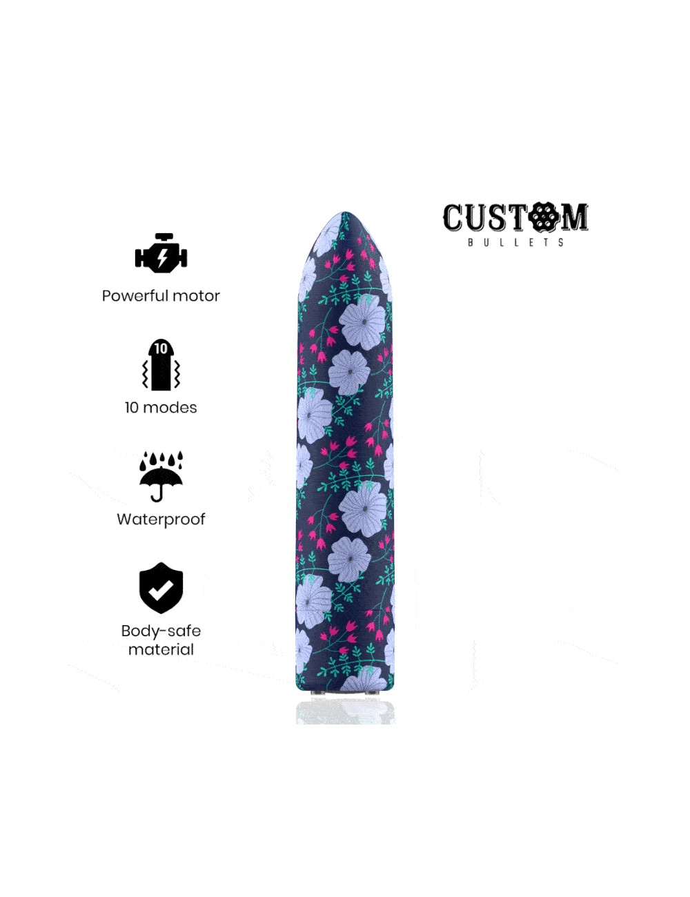 PALLINE PERSONALIZZATE BULLET RICARICABILI PRIMAVERA 10 INTENSITÀ PALLINE PERSONALIZZATE BULLET RICARICABILI PRIMAVERA 10 INTENSITÀ