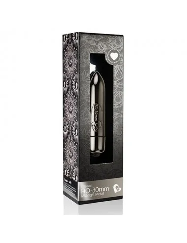 PROIETTILE VIBRANTE ROCKS-OFF RO-80MM METALLO DI MEZZANOTTE