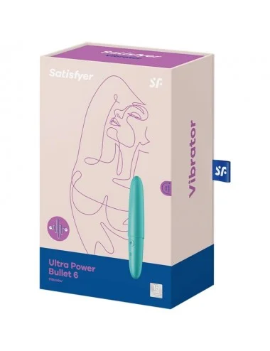 SATISFYER ULTRA POWER BULLET 6 - TURCHESE