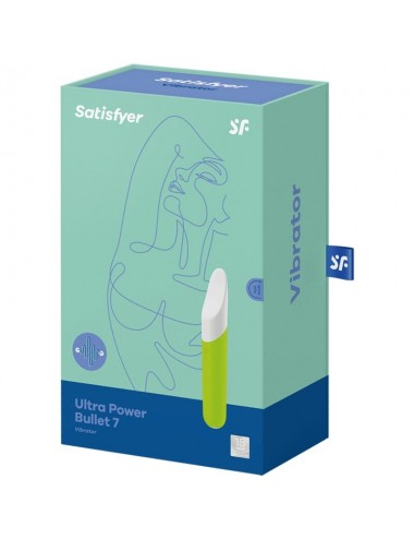 SATISFYER ULTRA POWER BULLET 7 - VERDE