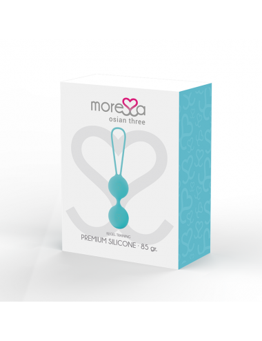 MORESSA OSIAN TRE PREMIUM SILICONE TURCHESE