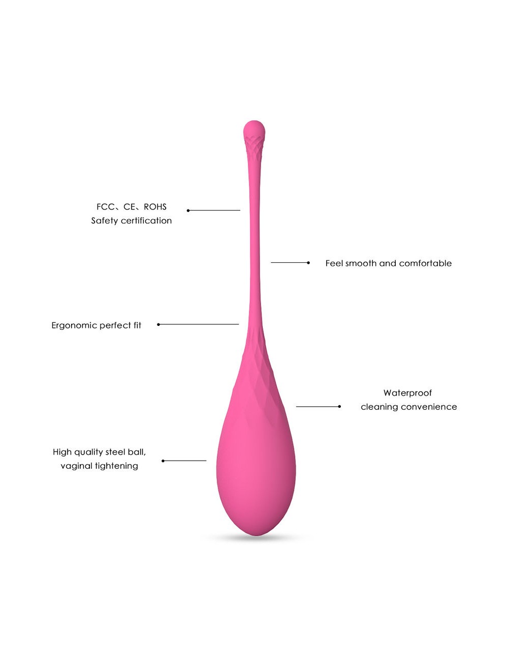 SET PER ALLENAMENTO MUSCOLI PELVICI LESLIE KEGEL FIT 6 PEZZI SET PER ALLENAMENTO MUSCOLI PELVICI LESLIE KEGEL FIT 6 PEZZI