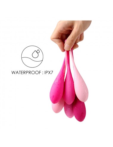 SET PER ALLENAMENTO MUSCOLI PELVICI LESLIE KEGEL FIT 6 PEZZI