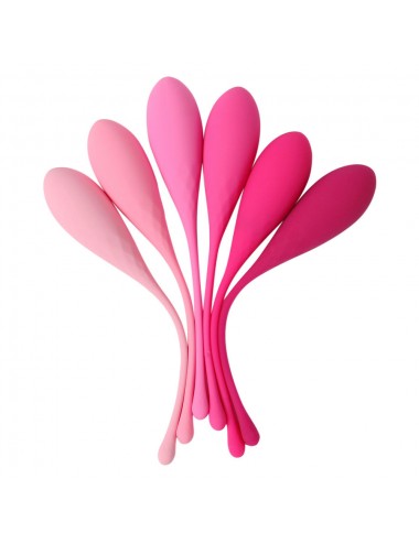 SET PER ALLENAMENTO MUSCOLI PELVICI LESLIE KEGEL FIT 6 PEZZI