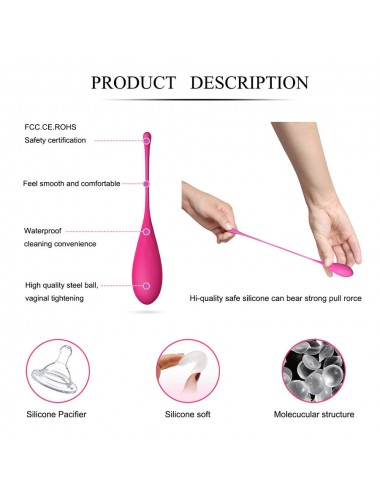 SET PER ALLENAMENTO MUSCOLI PELVICI LESLIE KEGEL FIT 6 PEZZI