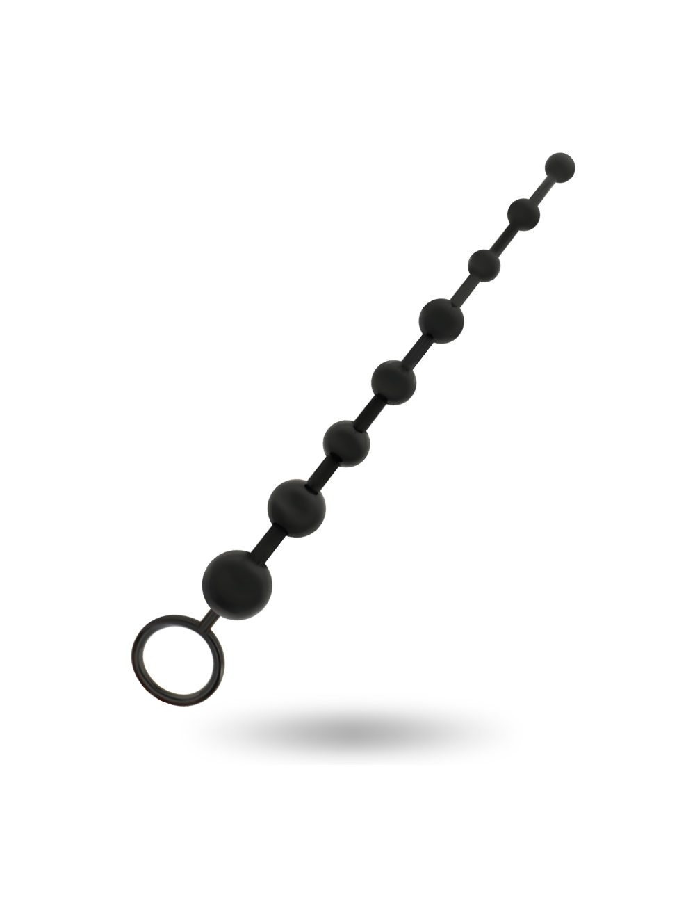 GIOCATTOLI ADDICTED PERLINE ANALI 29CM NERE