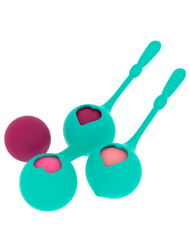 RITHUAL DEVA SET ENTRENAMIENTO PELVICO VERDE AQUA