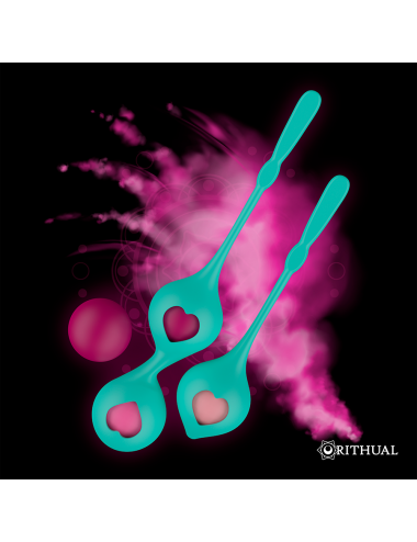 RITHUAL DEVA SET ENTRENAMIENTO PELVICO VERDE AQUA