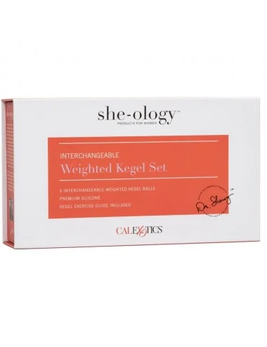 CALEX SHE-OLOGY SET BOLAS KEGEL INTERCAMBIABLES