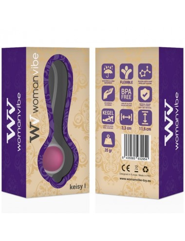 WOMANVIBE KEISY I BALL GEISHA SILICONE - ROSA