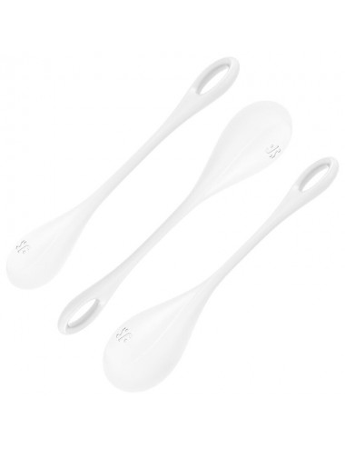 SET ALLENAMENTO SATISFYER YONI POWER 1 - BIANCO