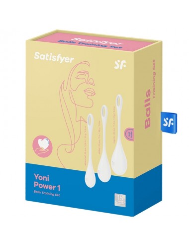 SET ALLENAMENTO SATISFYER YONI POWER 1 - BIANCO