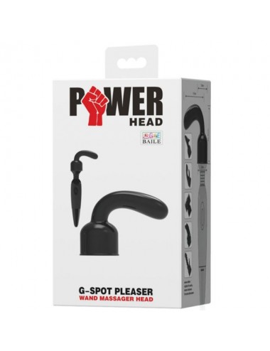 POWER HEAD CABEZAL INTERCAMBIABLE PARA MASAJEADOR - G SPOT PLEASER