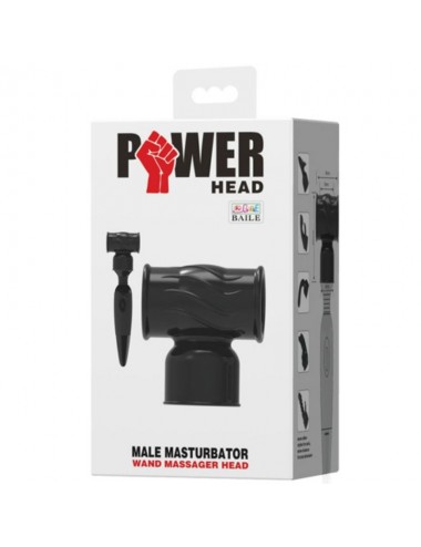 POWER HEAD CABEZAL INTERCAMBIABLE PARA MASAJEADOR MASCULINO