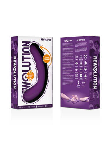 REWOLUTION REWOCURVY VIBRATORE FLESSIBILE RICARICABILE