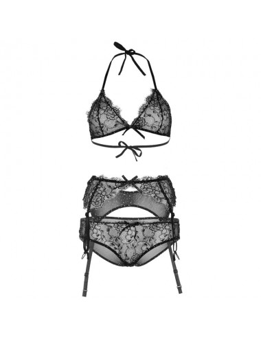 LEG AVENUE SHINNY SET TRE PEZZI M