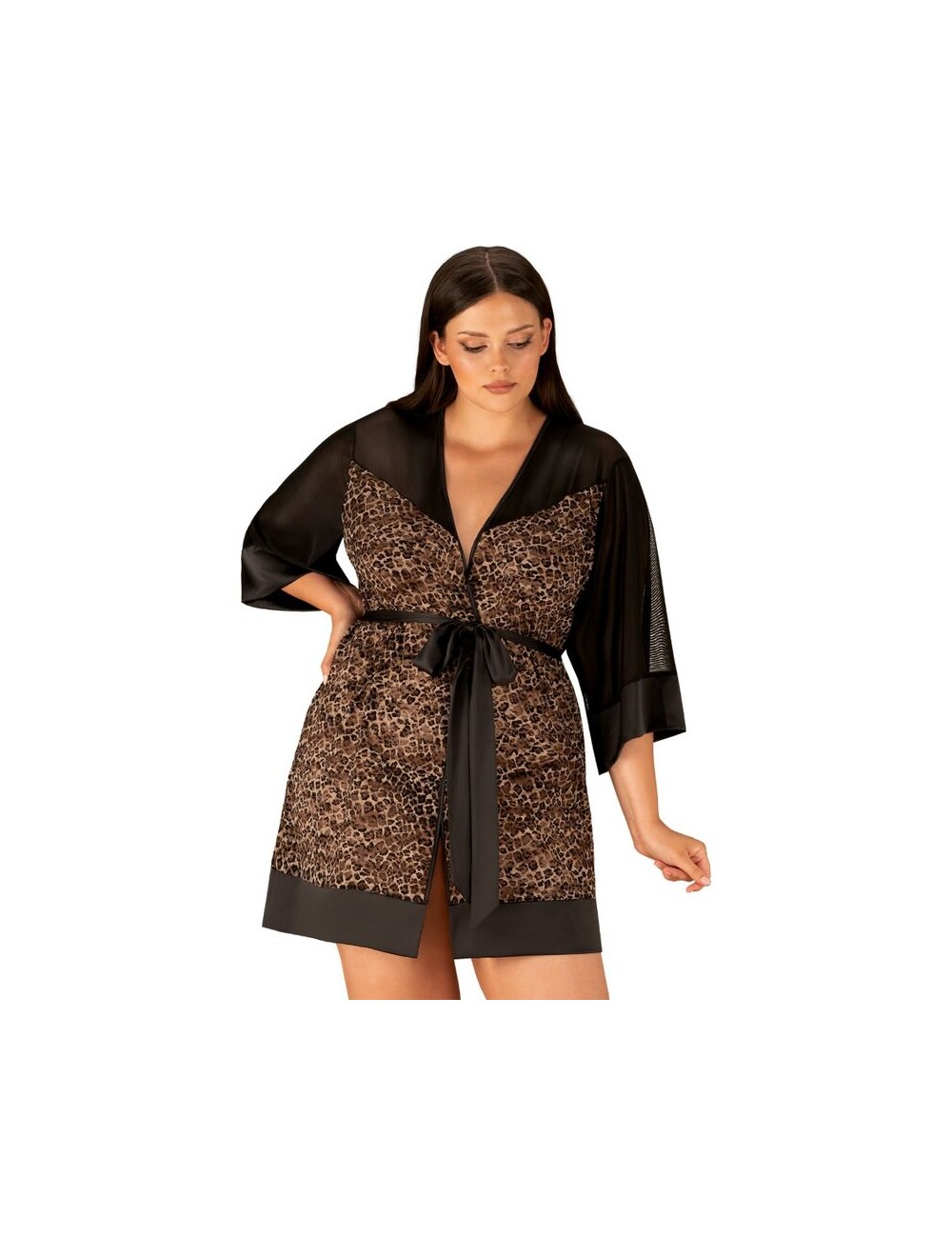 OSSESSIVE - ALLUNES PEIGNOIR XXL/XXXL OSSESSIVE - ALLUNES PEIGNOIR XXL/XXXL