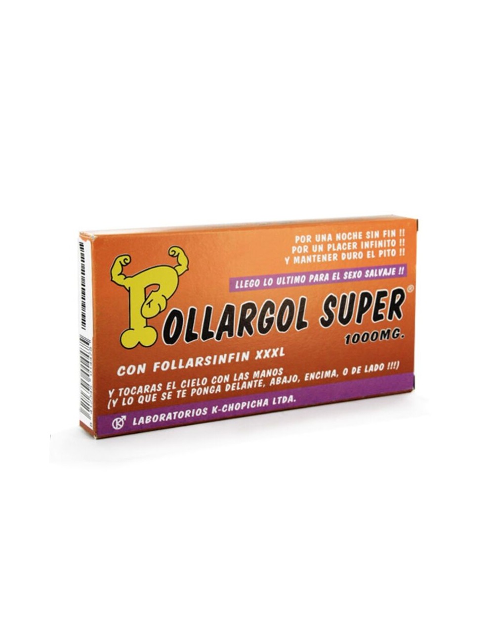 DIABLO PICANTE - CAJA DE MEDICAMENTOS POLLAGOL SUPER DIABLO PICANTE - CAJA DE MEDICAMENTOS POLLAGOL SUPER