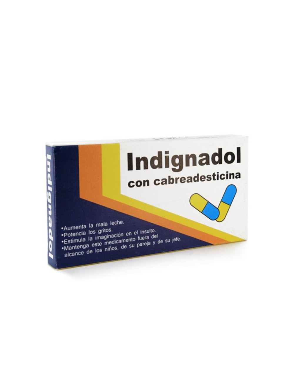 DIABLO PICANTE - CAJA DE MEDICAMENTOS INDIGNADOL DIABLO PICANTE - CAJA DE MEDICAMENTOS INDIGNADOL