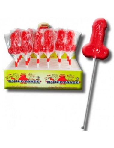 DIABLO PICANTE - PENE GUMMY LOLLIPOP