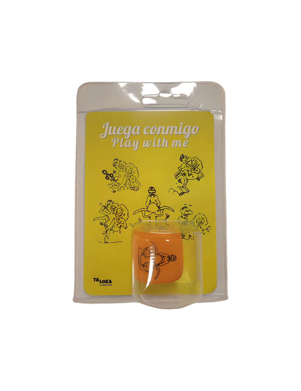 DIABLO PICANTE - DADO KAMASUTRA DE ACCIÓN NARANJA DIABLO PICANTE - DADO KAMASUTRA DE ACCIÓN NARANJA