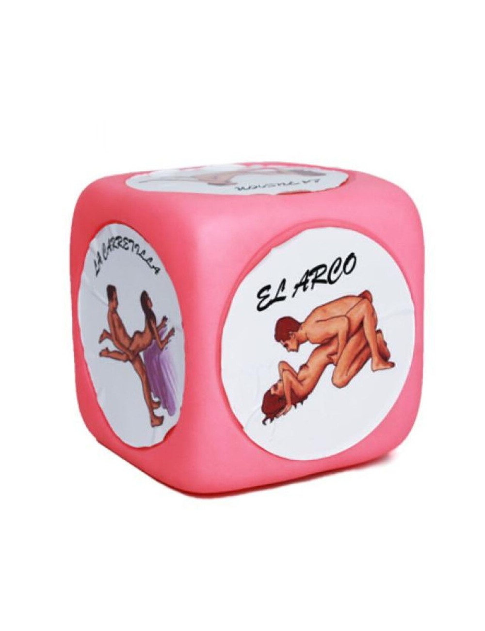 DIABLO PICANTE - DADO KAMASUTRA SUPER GRANDI DI POSTURE ROSA