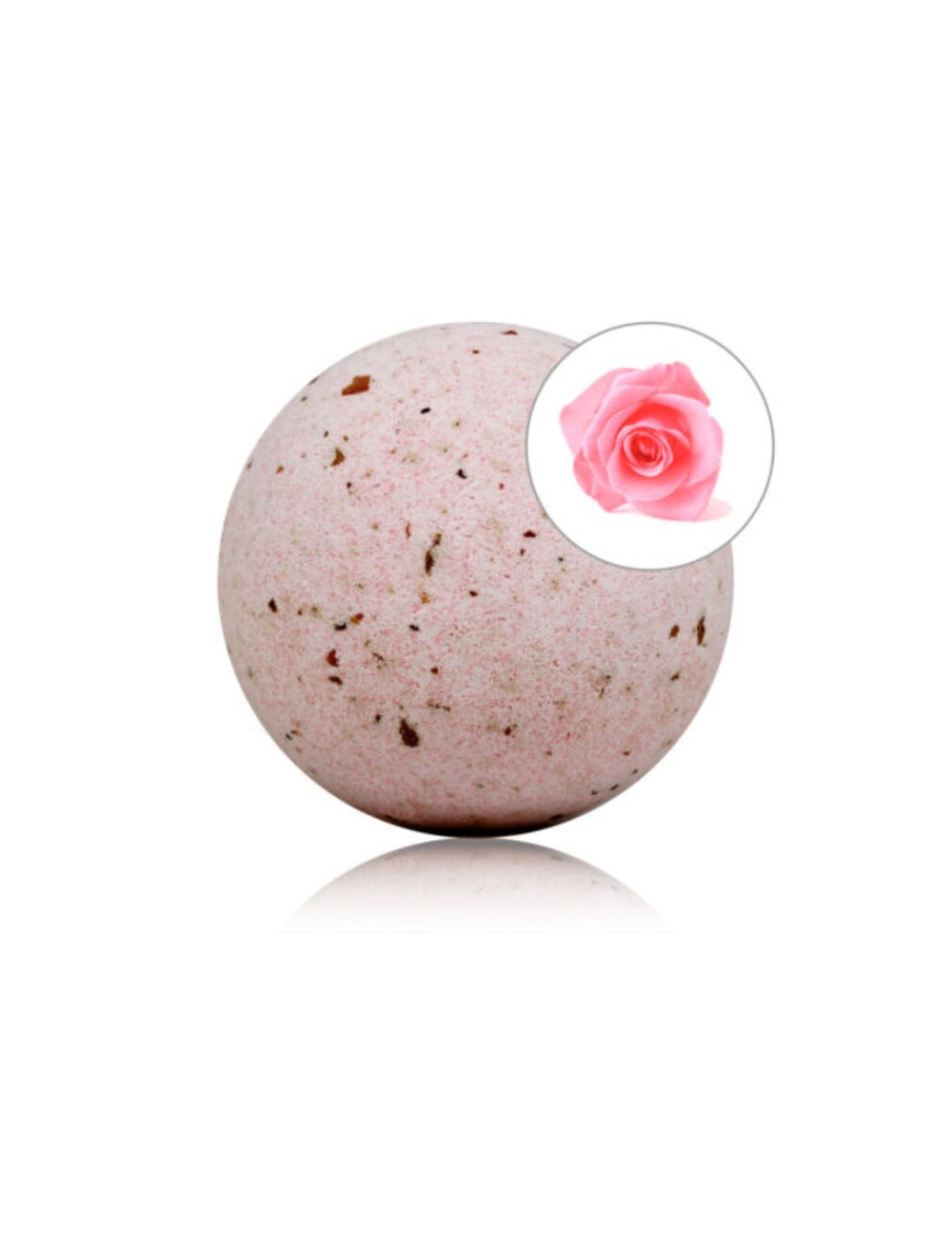 TALOKA - BOMBA DA BAGNO PROFUMATA DI ROSE CON PETALI DI ROSA TALOKA - BOMBA DA BAGNO PROFUMATA DI ROSE CON PETALI DI ROSA