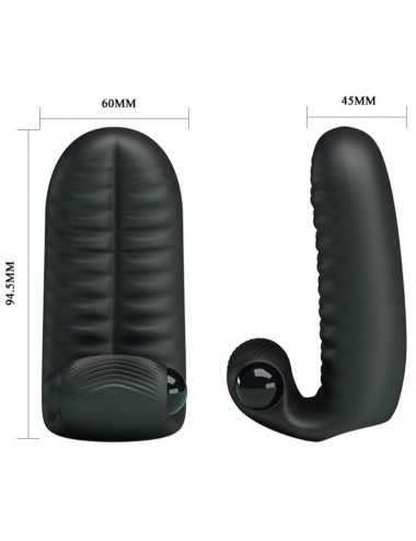 PRETTY LOVE ABBOTT DEDAL ESTIMULADOR NEGRO