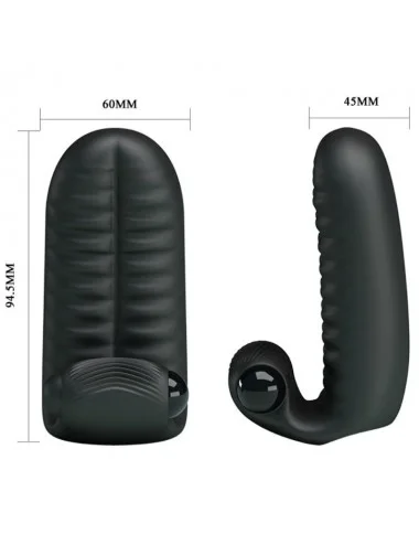 PRETTY LOVE ABBOTT DEDAL ESTIMULADOR NEGRO
