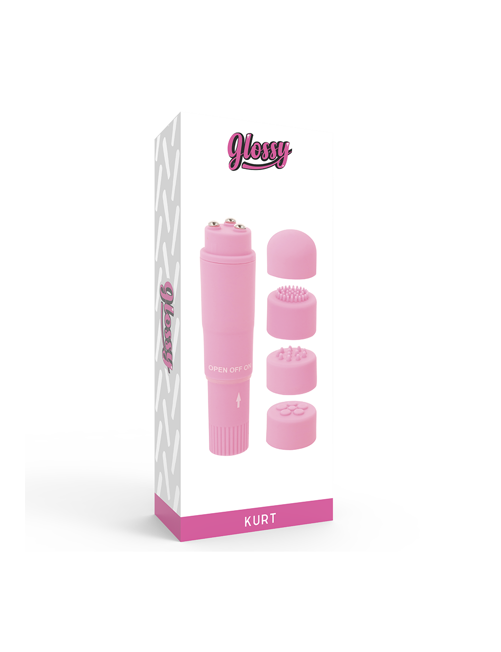 GLOSSY POCKET  KURT MASAJEADOR ROSA