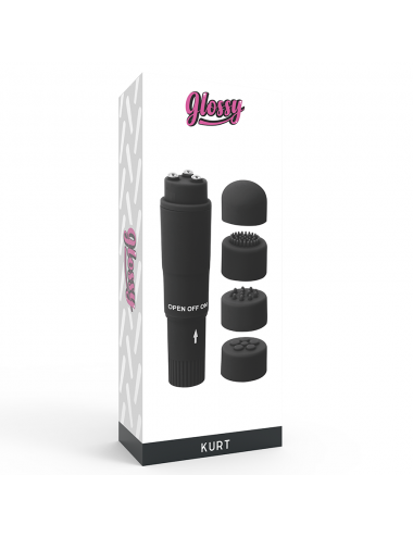 GLOSSY POCKET  KURT MASAJEADOR NEGRO