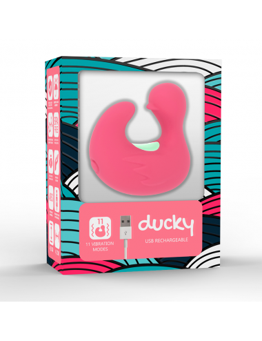 DITO STIMOLATORE IN SILICONE RICARICABILE HAPPY LOKY DUCKYMANIA