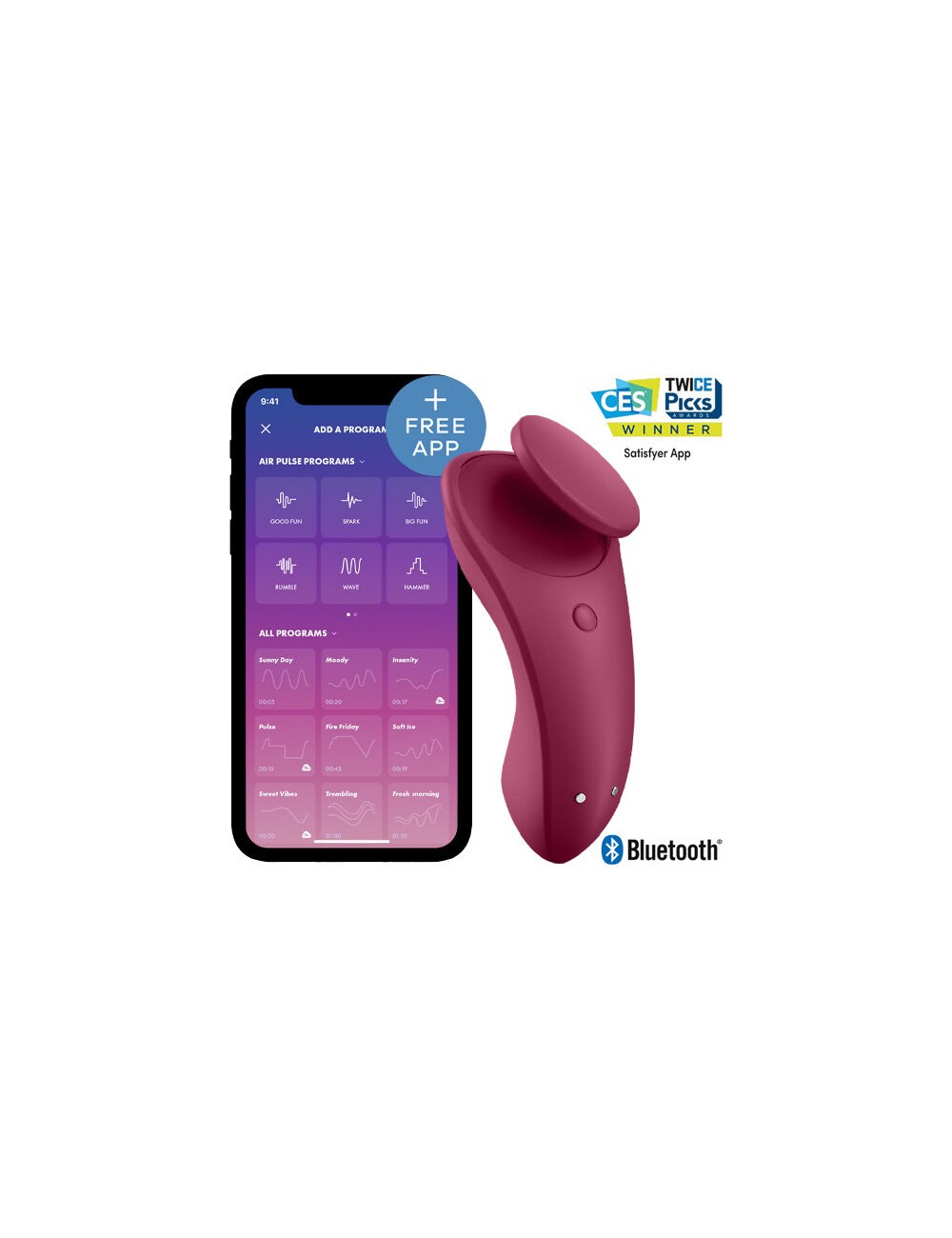 SATISFYER SEXY SECRET PANTY SATISFYER SEXY SECRET PANTY