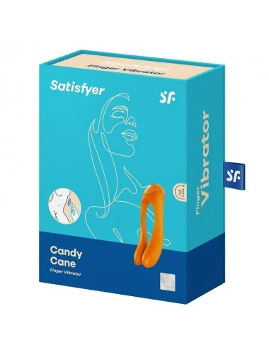 SODDISFACENTE VIBRATORE DI CANNA DI CARAMELLA ARANCIONE