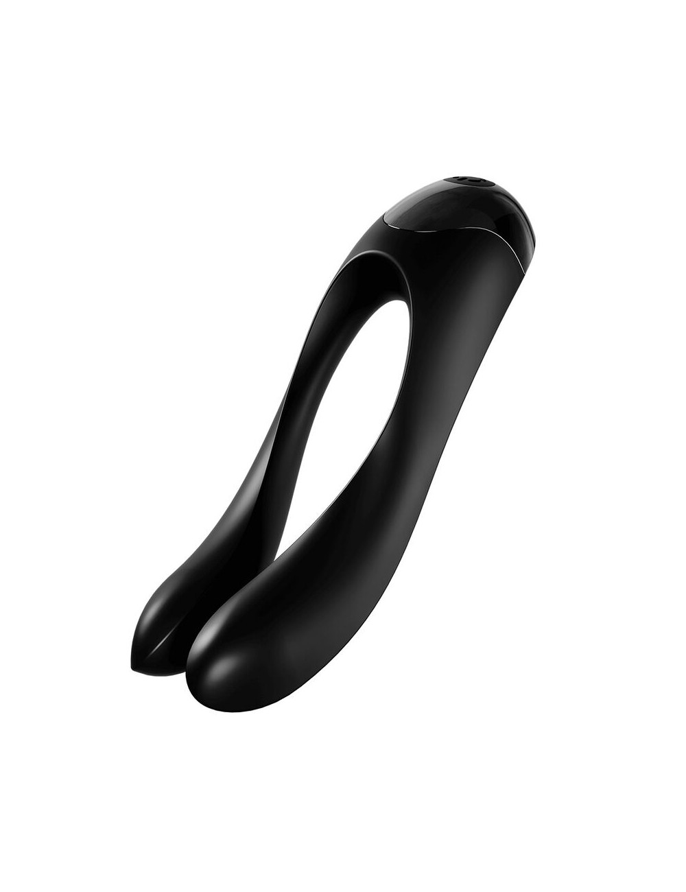 SODDISFACENTE VIBRATORE DI BASTONCINO DI CARAMELLA NERO SODDISFACENTE VIBRATORE DI BASTONCINO DI CARAMELLA NERO