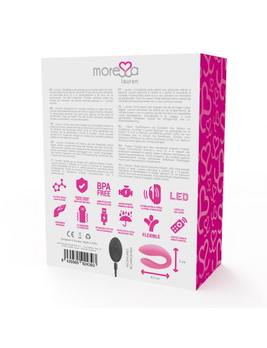MORESSA LAUREN STIMOLATORE PARTNER TELECOMANDO