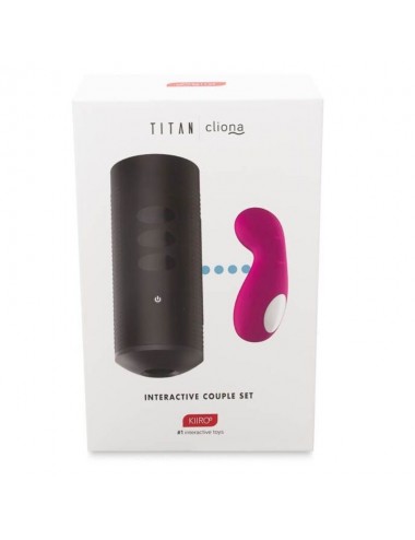 KIIROO TITAN Y CLIONA SET PAREJAS LILA