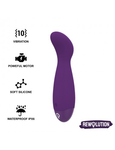 REWOLUTION REWOPULSE FLESSIBILE VIBRATORE STIMOLATORE PUNTO G