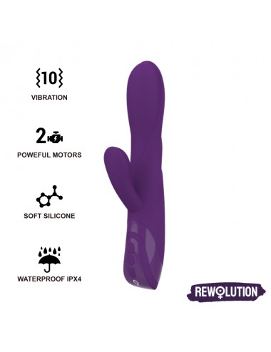REWOLUTION REWORABBIT VIBRATORE FLESSIBILE CON CONIGLIO
