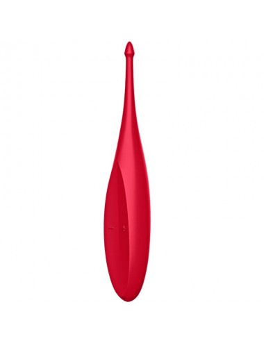 VIBRATORE SODDISFACENTE TWIRLING FUN TIP - ROSSO