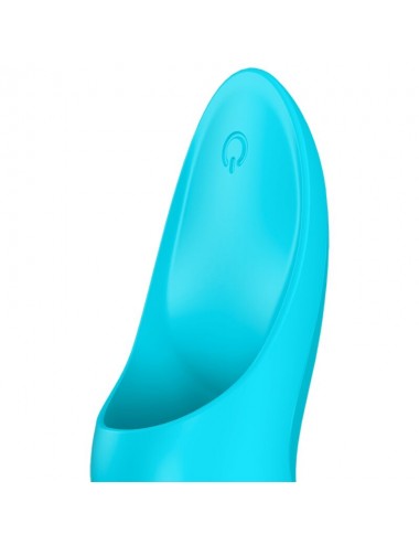 VIBRATORE A DITO SODDISFATTO TEASER - LUCE BLU