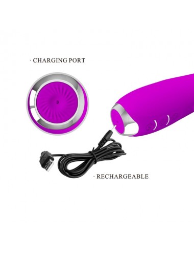 FUNZIONE ROTANTE DEL VIBRATORE RICARICABILE PRETTY LOVE MOLLY