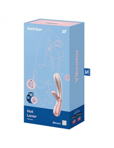 VIBRATORE SATISFYER HOT LOVER ROSA-BEIGE