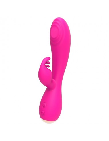 NALONE MAGIC STICK CONIGLIO VIBRATORE TRIPLE TESTE STIMOLANTI - ROSA