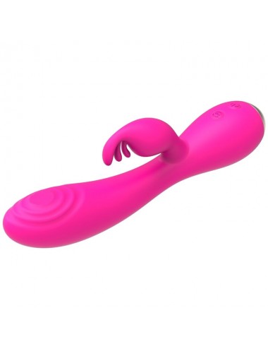 NALONE MAGIC STICK CONIGLIO VIBRATORE TRIPLE TESTE STIMOLANTI - ROSA